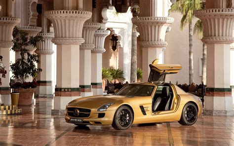 Luxury Life Design: Mercedes SLS AMG Desert Gold 17