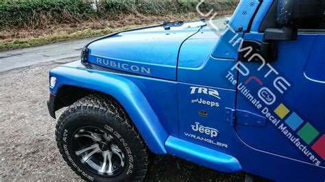 Decal sticker Compatible with Jeep Wrangler RUBICON Jk 2 - ultimateprocy