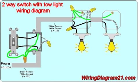 [DIAGRAM] 2 Way Switch Wiring Diagram With 2 Lights - MYDIAGRAM.ONLINE