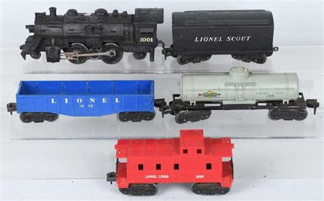 LIONEL #1111 SCOUT TRAIN SET