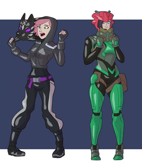 Fortnite girls living suits 5 by Vytz on DeviantArt