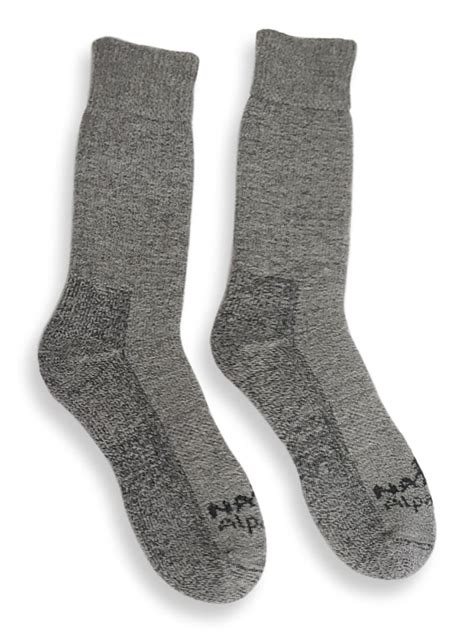 Alpaca Hiking Socks - X-Large | M 10.5-14 EU 44-47 | Hiking socks, Warm socks, Alpaca socks