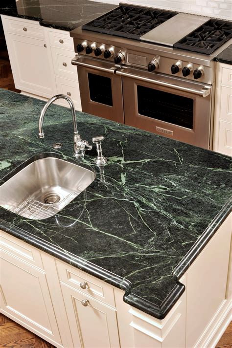 Dark Green Marble Countertops – Countertops Ideas