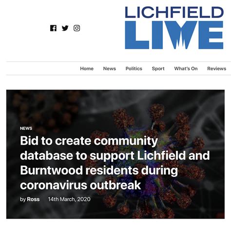 Lichfield, Burntwood and South Staffs community pull together in light ...