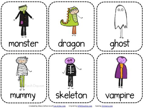 Free Printable Monster Match Game - Fun-A-Day!