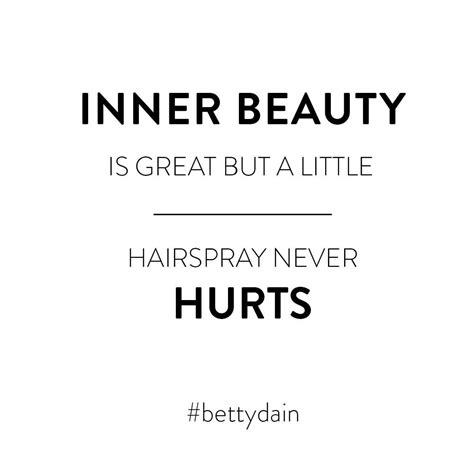 Inner Beauty vs. Hairspray: Finding the Perfect Balance