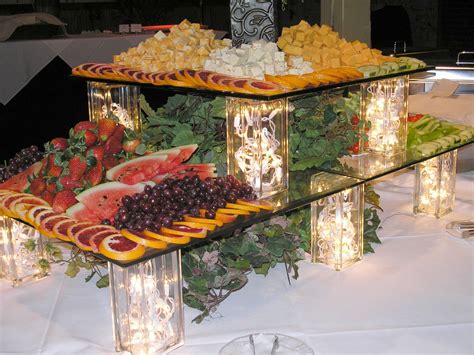 Buffet Table Display Ideas | Home Design | Catering display, Fruit ...