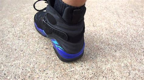 Nike Air Jordan VIII (8) retro Aqua's on feet - YouTube