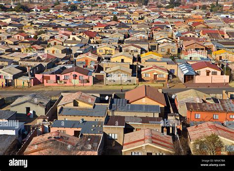 Houses in Soweto Township, Johanesburg Stock Photo - Alamy