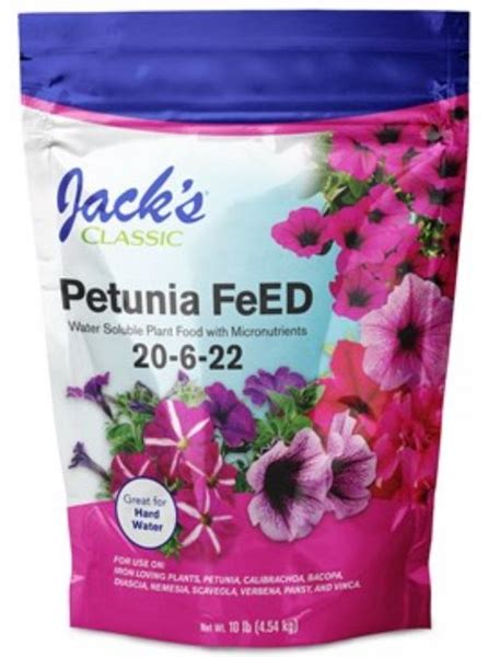 Jack's Classic Petunia FeED 20-6-22 Fertilizer – Shop at Waldo