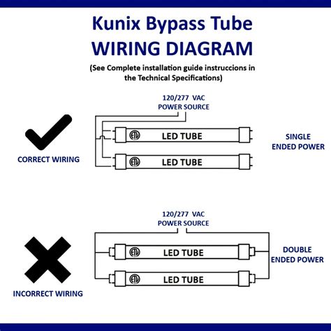 T8 Led Tube Wiring Diagram | Manual E-Books - Wiring Diagram For Led ...