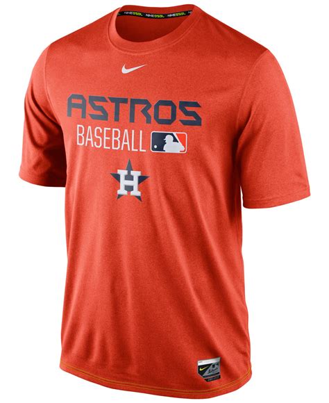 Lyst - Nike Men'S Houston Astros Legend Dri-Fit T-Shirt in Orange for Men