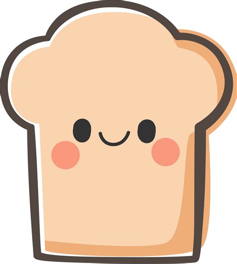 cute bread cartoon element 10792565 PNG