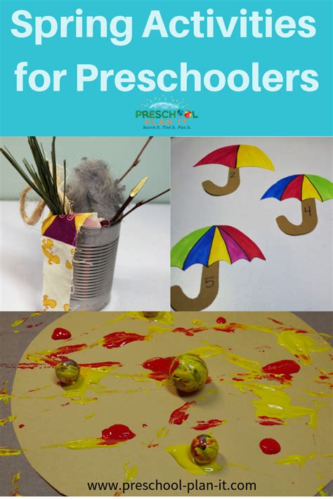 Spring Activities Theme for Preschool