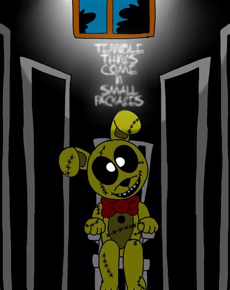 FNAF 4 - Plushtrap by DragonFireArts on DeviantArt