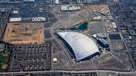 Photos: September Aerial Views of SoFi Stadium