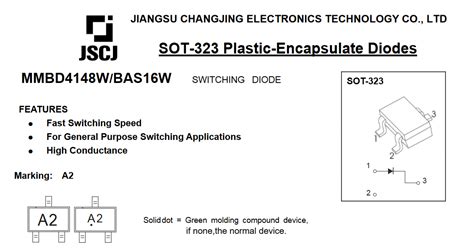 power - Identify single diode top marking A2, SOT23 (SOT23-3) package ...