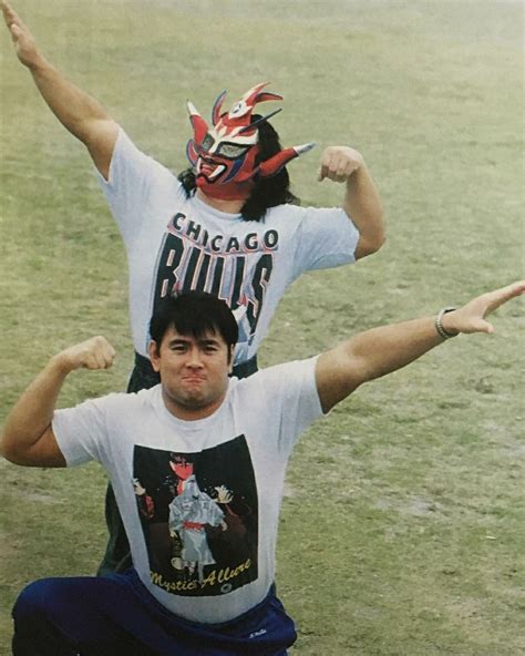 Jushin Thunder Liger and Keiji Muto (Great Muta) 1990 | Japanese wrestling, Pro wrestling, Wwf