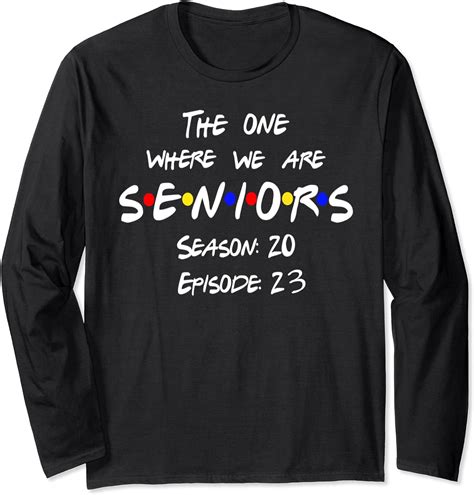 Class of 2023 Senior Year 23 ~ Cute Grad Gift for Women Long Sleeve T ...