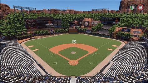 Three Minor League Stadiums : r/mlbtheshowstadiums