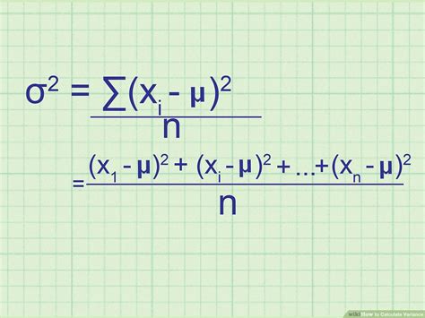 Variance Shortcut Formula