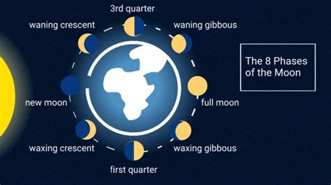 Learn the 8 Phases of the Moon - YouTube