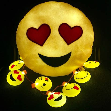 Our light up #emoji pillow is the perfect gift for anyone regardless of age! Just look how cute ...