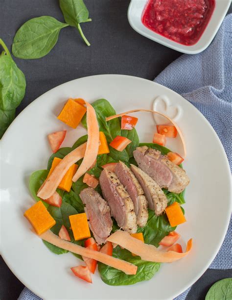 Duck & Sweet Potato Salad - Food & Fitness Always