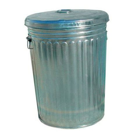 20 GALLON GALVANIZED TRASH CAN WITH LID - Walmart.com - Walmart.com