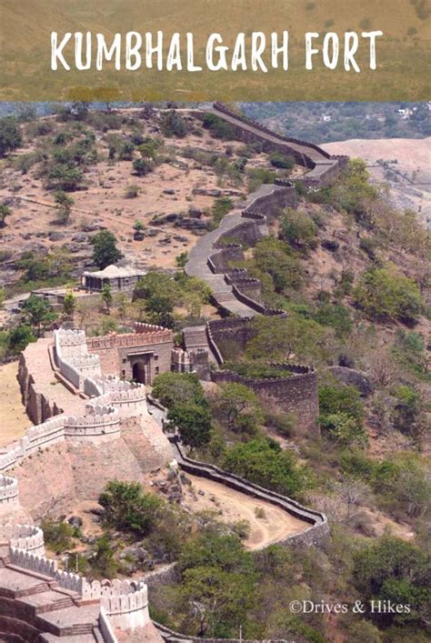 Kumbhalgarh Fort - The Great Wall Of India - Drives & Hikes