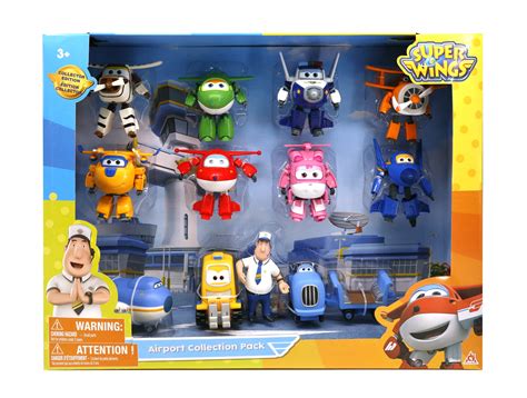 Buy Super Wings - 5" Transforming Airport Airplane Toys Collection ...