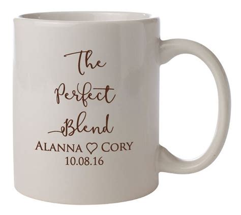 Personalized Wedding Mugs The Perfect Blend 72