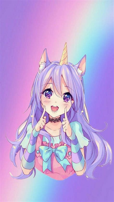 🔥 [25+] Cute Anime Unicorn Wallpapers | WallpaperSafari