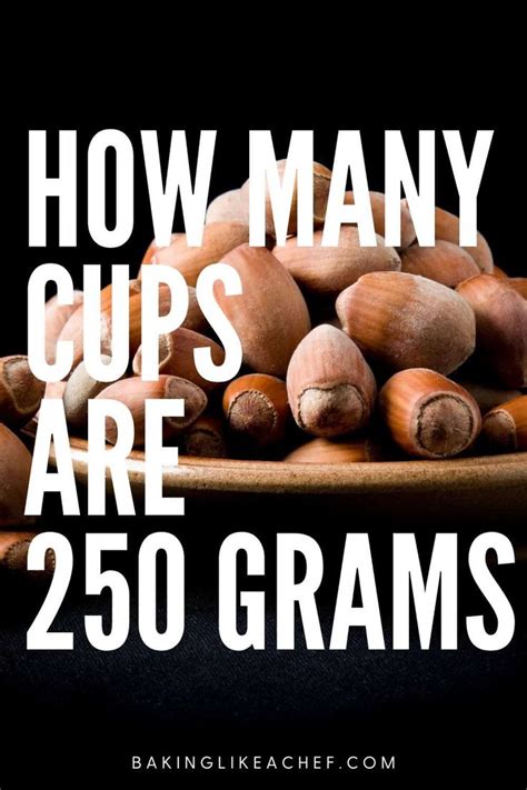 250 Grams To Cups | Baking substitutes, Baking conversions, Cup