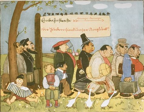 Page from the anti-Semitic German children's book, "Trau Keinem Fuchs..." (Trust No Fox in the ...