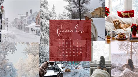 Download A Warm and Cozy Winter Aesthetic Collage Wallpaper ...