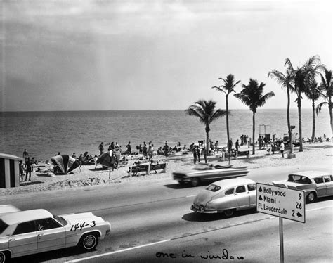 Florida Memory • Looking towards Fort Lauderdale Beach - Broward County ...