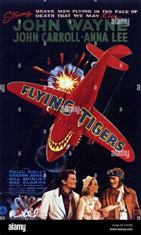 Flying Tigers 001 - Movie Poster Stock Photo - Alamy