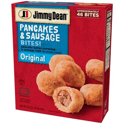 Jimmy Dean Original Pancakes & Sausage Bites 46Ct | Hy-Vee Aisles Online Grocery Shopping