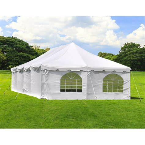 20x40 Outdoor Wedding Event Party Canopy Tent with Sidewalls, White Waterproof - Party Tents ...