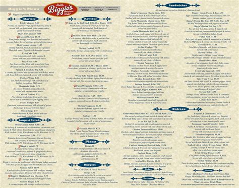 Biggies Clam Bar Menu, Menu for Biggies Clam Bar, Carlstadt, Carlstadt ...