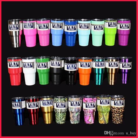 New Camo Color 30 Oz Yeti Mugs Shiny Color Yeti Rambler Tumbler Cup ...