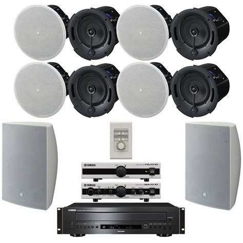 Yamaha Conference Room Sound System with 10 VX Series Speakers, MA2030 ...