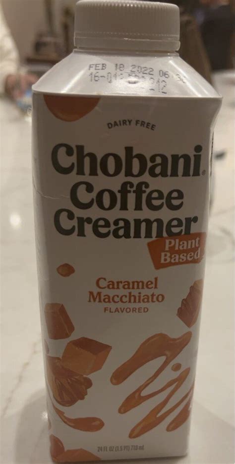 Chobani Plant Based Coffee Creamer Caramel Macchiato