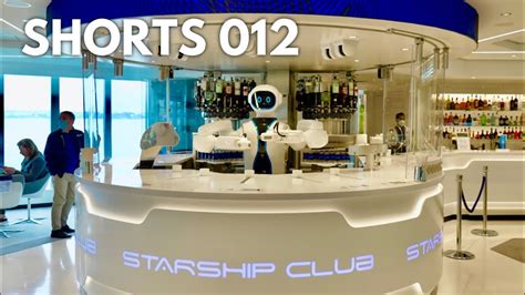 Rob the Robot Bartender - Starship Club on MSC Virtuosa 2021 #shorts - YouTube