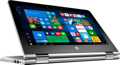 Best Buy: HP 2-in-1 11.6" Touch-Screen Laptop Intel Pentium 4GB Memory ...