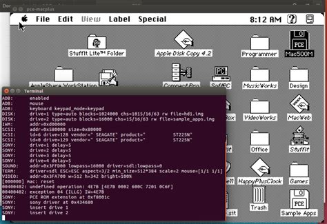 PCE/macplus, the ultimate 68K Macintosh emulator | ToughDev