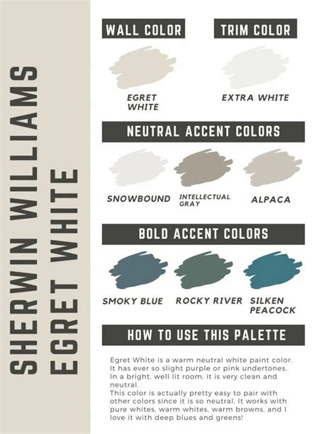 Sherwin Williams Egret White: complete color review - The Paint Color ...