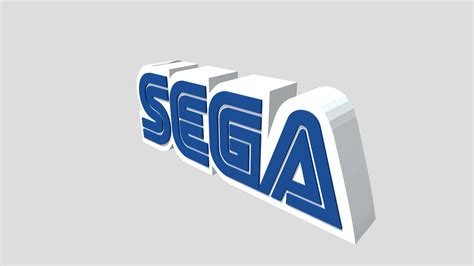 sega logo - Download Free 3D model by cloud (@cloudstormchnl) [c431309] - Sketchfab