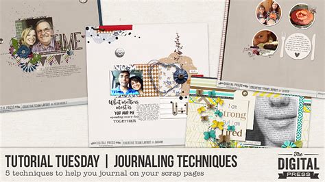 Tutorial Tuesday | Journaling Techniques – The Digital Press